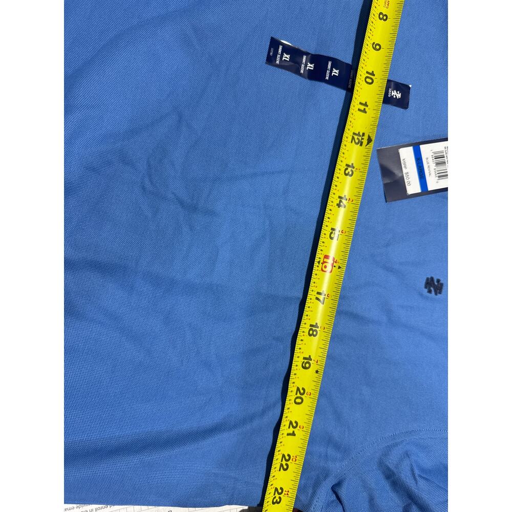 IZOD Advantage Men's Blue Classic Fit Performance Polo Shirt XL NWT - Picture 7 of 8
